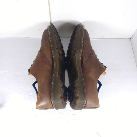 Dr Martens Men's 1561/59 VTG US12 Uk11 Brown Leather 4 Eyelet Oxford Shoes - Picture 13 of 16